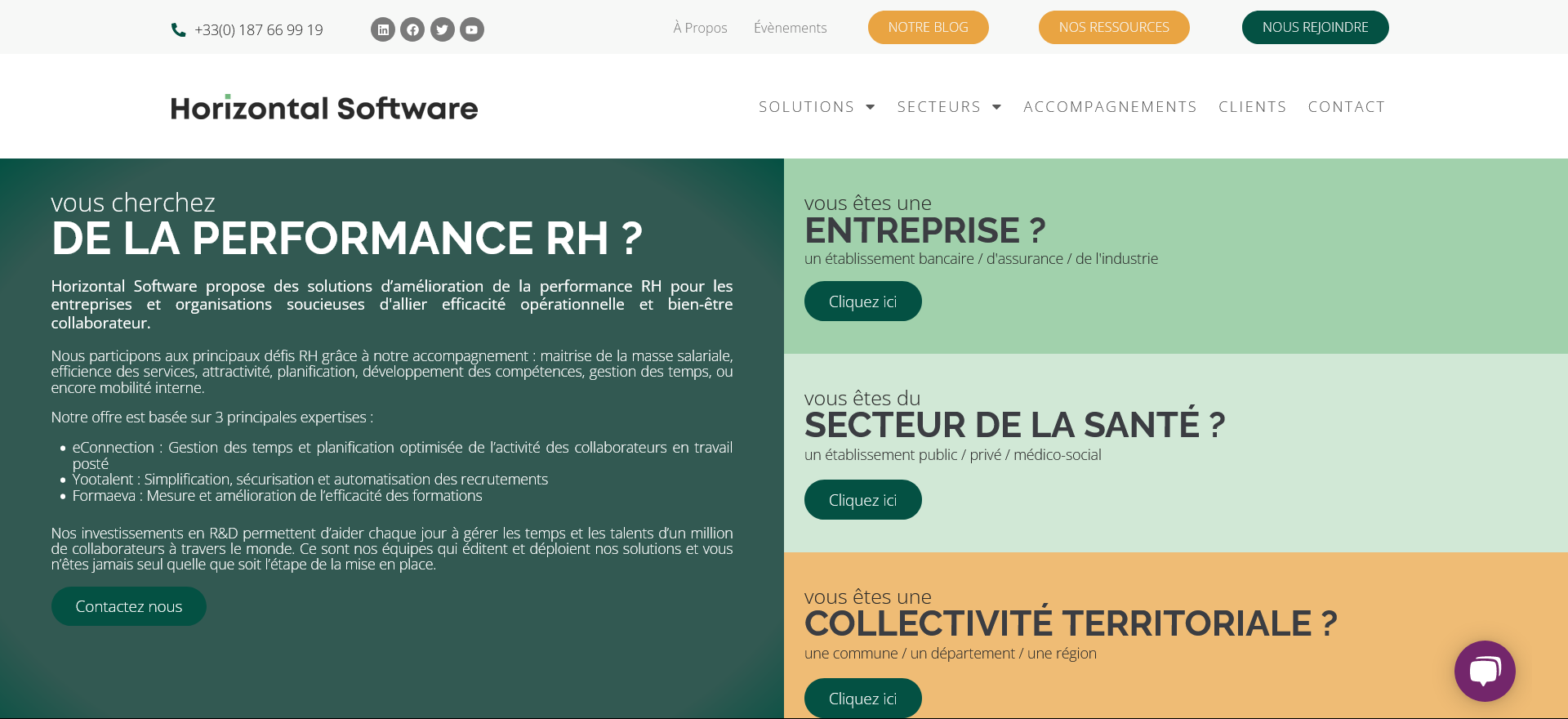 SIRH gestion des temps et des talents avec Horizontal Software_ - www.horizontalsoftware.com