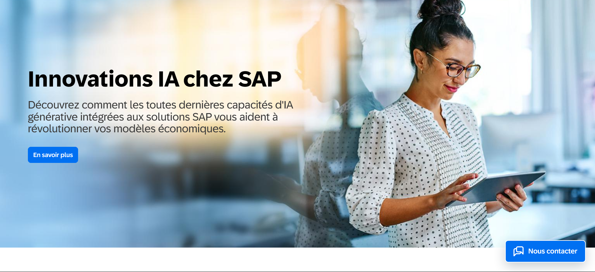 SAP, un partenaire qui booste la compétitivité de ses clients en France, avec des logiciels qui augmentent d’au moins 5% la valeur ajoutée créée