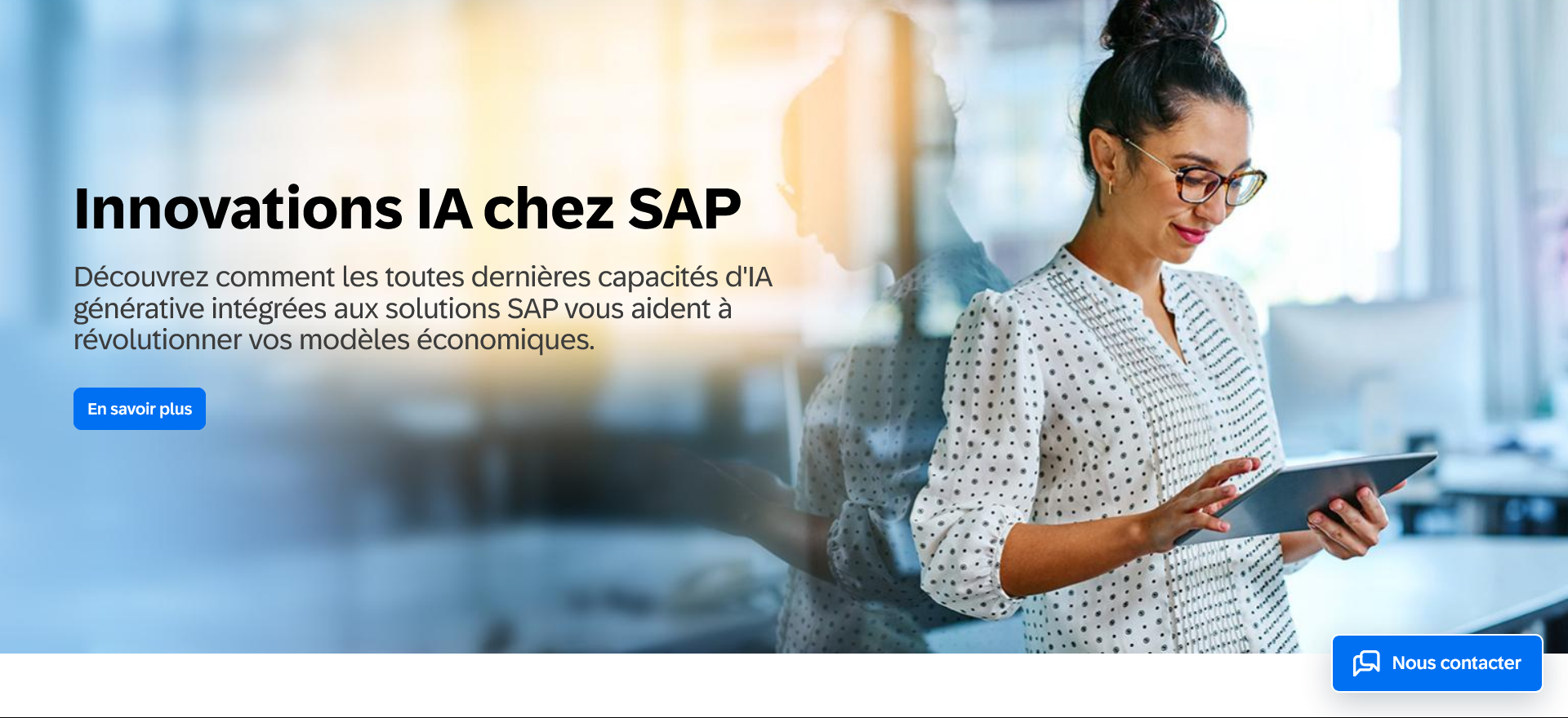 SAP, un partenaire qui booste la compétitivité de ses clients en France, avec des logiciels qui augmentent d’au moins 5% la valeur ajoutée créée