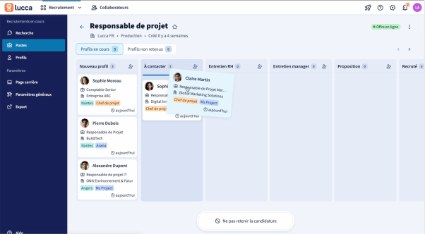 Recrutement : Lucca dévoile un ATS conçu pour les PME et les managers opérationnels