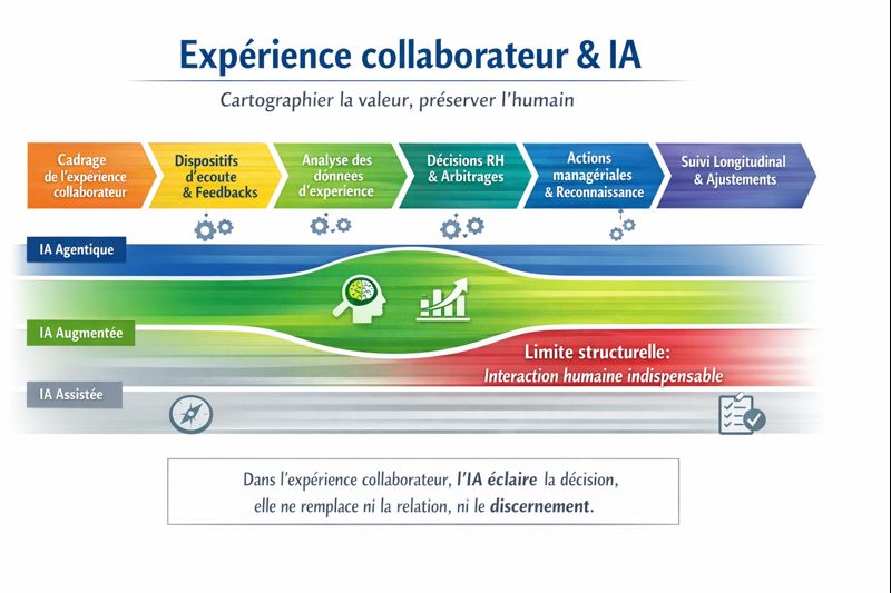 Expérience collaborateur : quelles opportunités pour l’IA dans ce processus RH ?