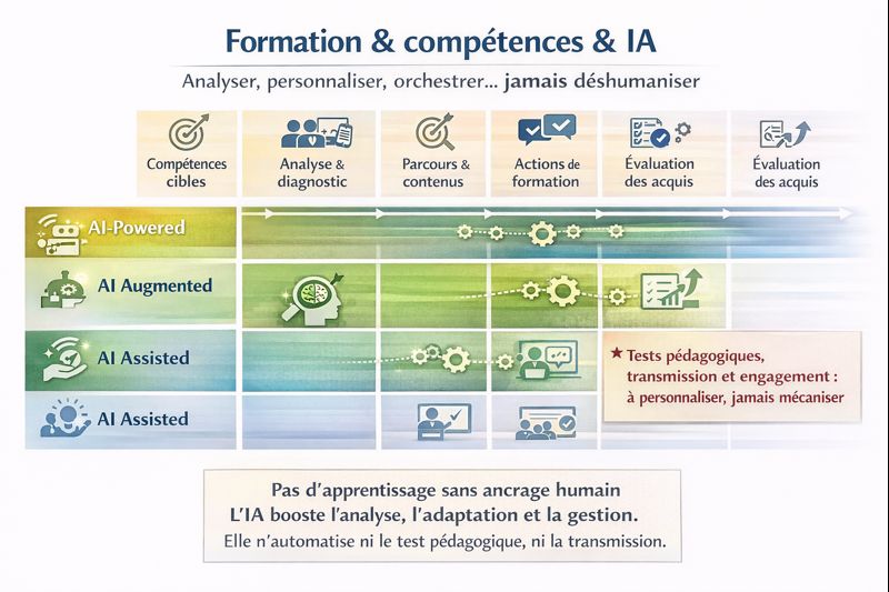 Formation et développement des compétences : quelles opportunités pour l’IA dans ce processus RH ?