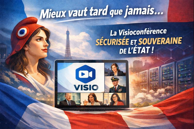 Souveraineté numérique : l’État généralise « Visio », sa solution de visioconférence sécurisée et souveraine à destination des agents publics