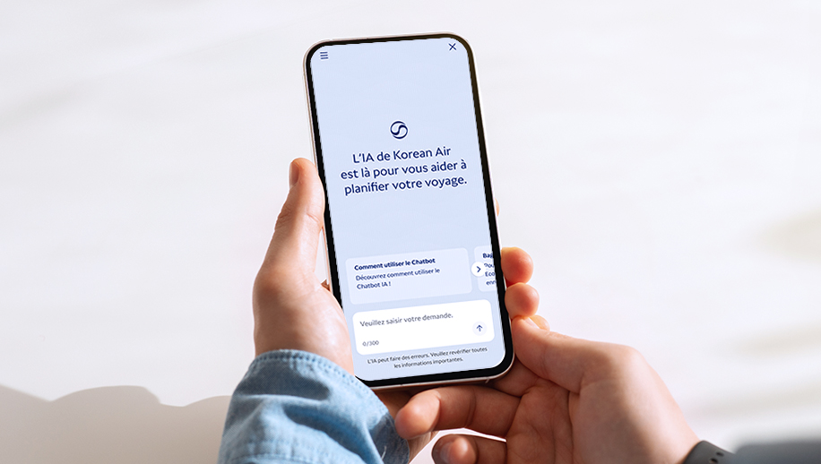 Korean Air lance un Chatbot basé sur l'IA générative pour améliorer son service client
