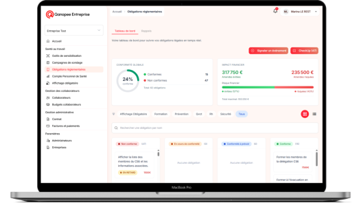 54% des PME sont non-conformes aux obligations DUERP : comment Qanopee transforme la contrainte réglementaire en levier de performance