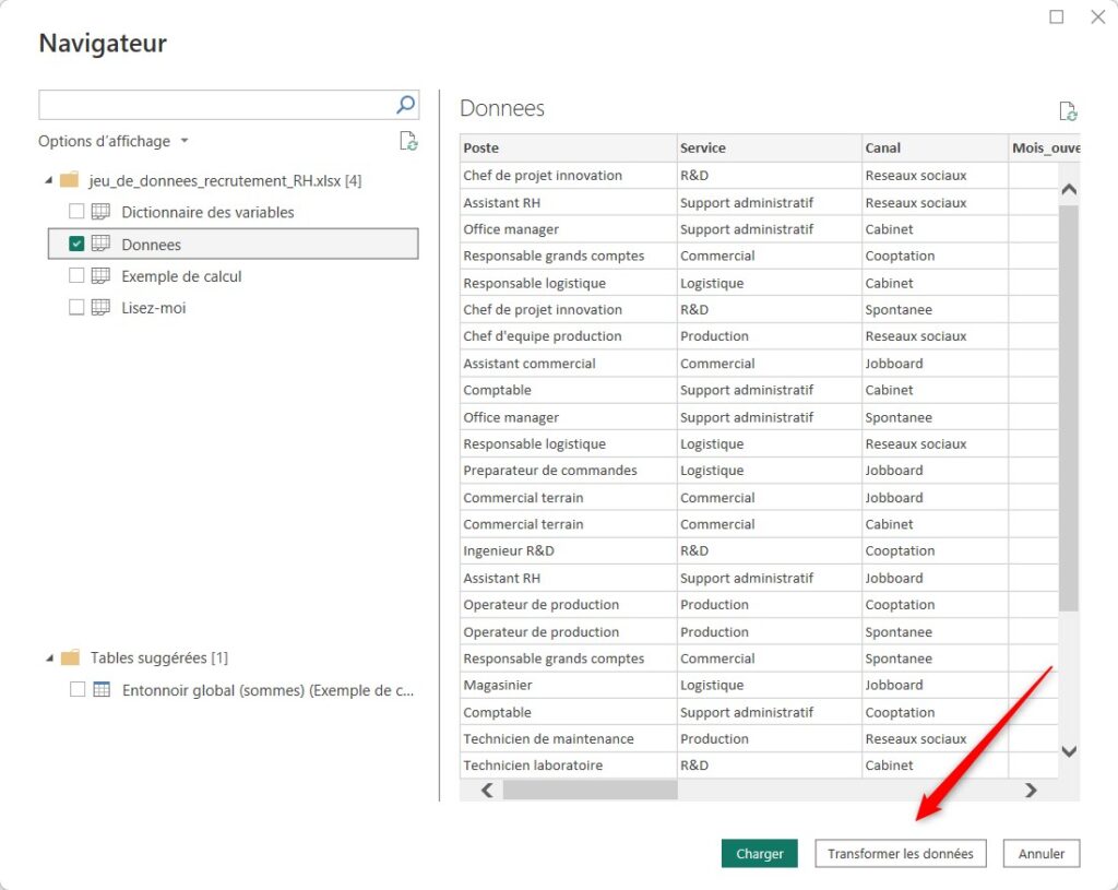 powerBI-03-transformer les données