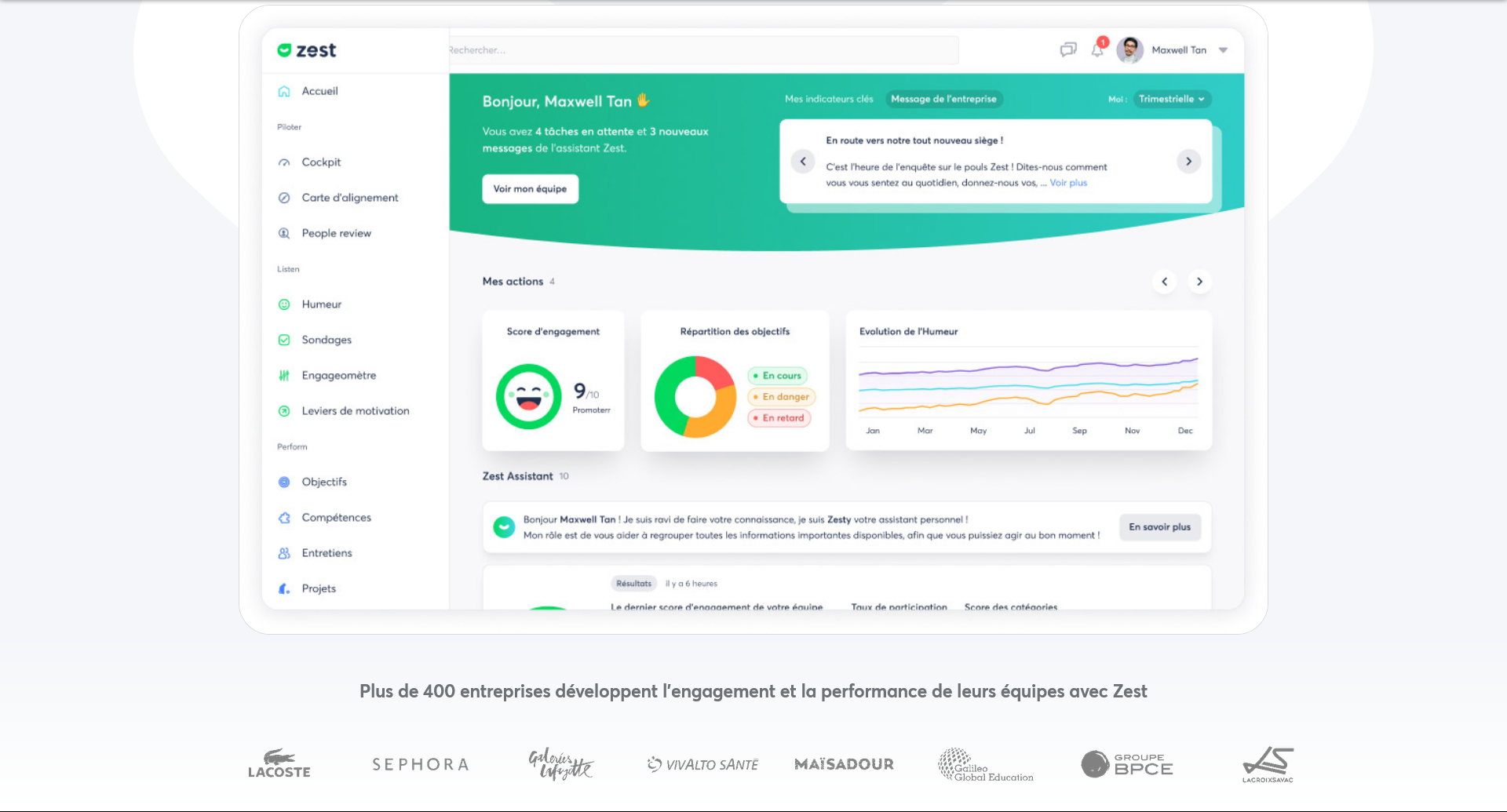 ZestMeUp franchit le cap des 500 000 utilisateurs et publie les premiers résultats de son Lab sur les vrais leviers de l’engagement