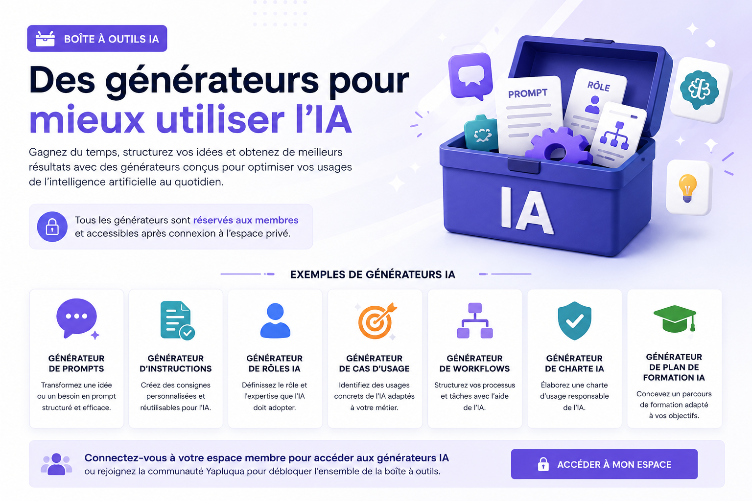 Boîte à outils IA