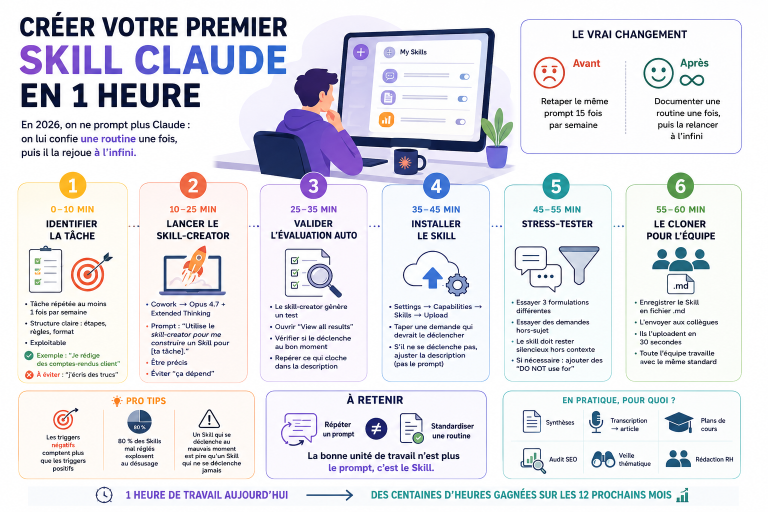 Créer votre premier Skill Claude en 1 heure : la nouvelle façon d’automatiser vos routines avec l’IA