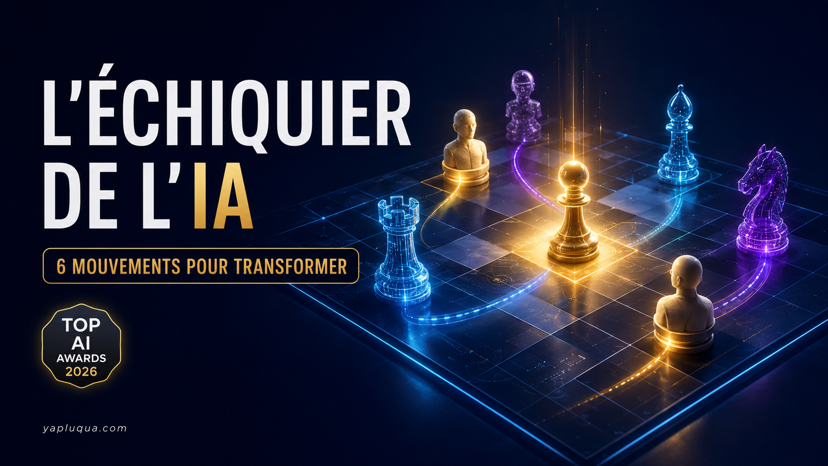 IA en entreprise SocIAty récompensée aux TOP AI AWARDS 2026 pour sa méthodologie de l'échiquier
