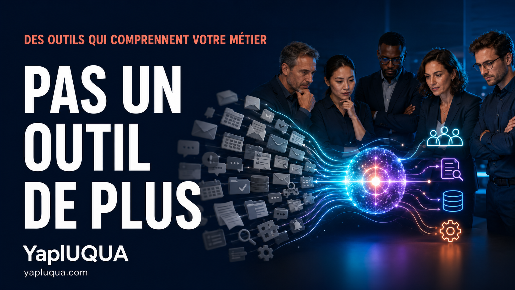 Les entreprises n'ont pas besoin d'un outil de plus. Elles ont besoin d'outils qui comprennent vraiment leur métier