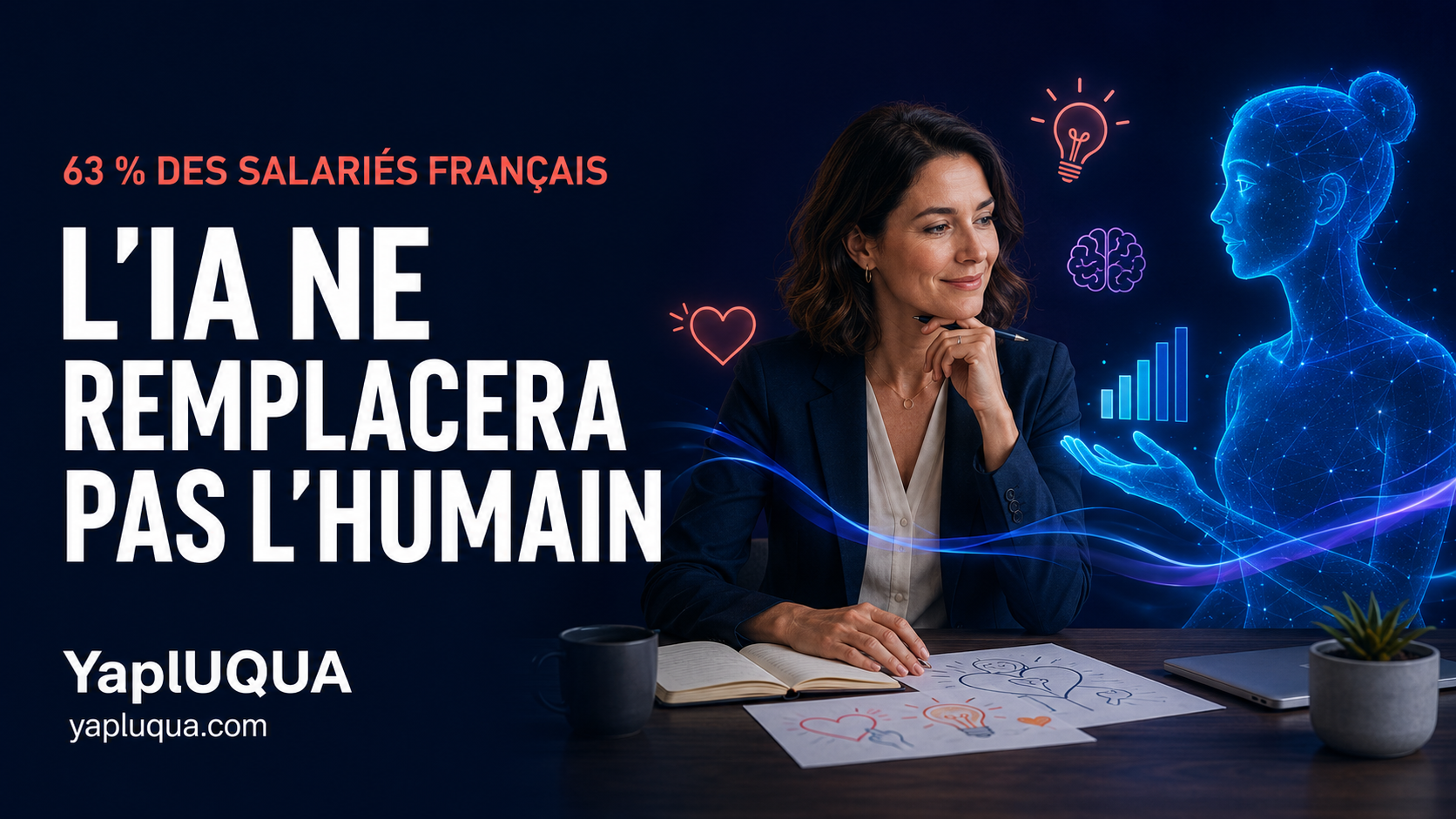 L'IA remplacera les humains ? Près de deux tiers des salariés français n'y croient pas