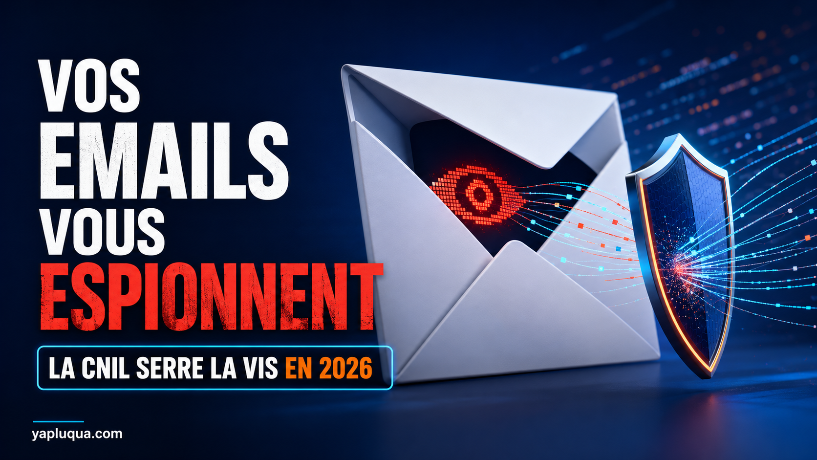 Vos emails vous espionnent la CNIL serre la vis en 2026