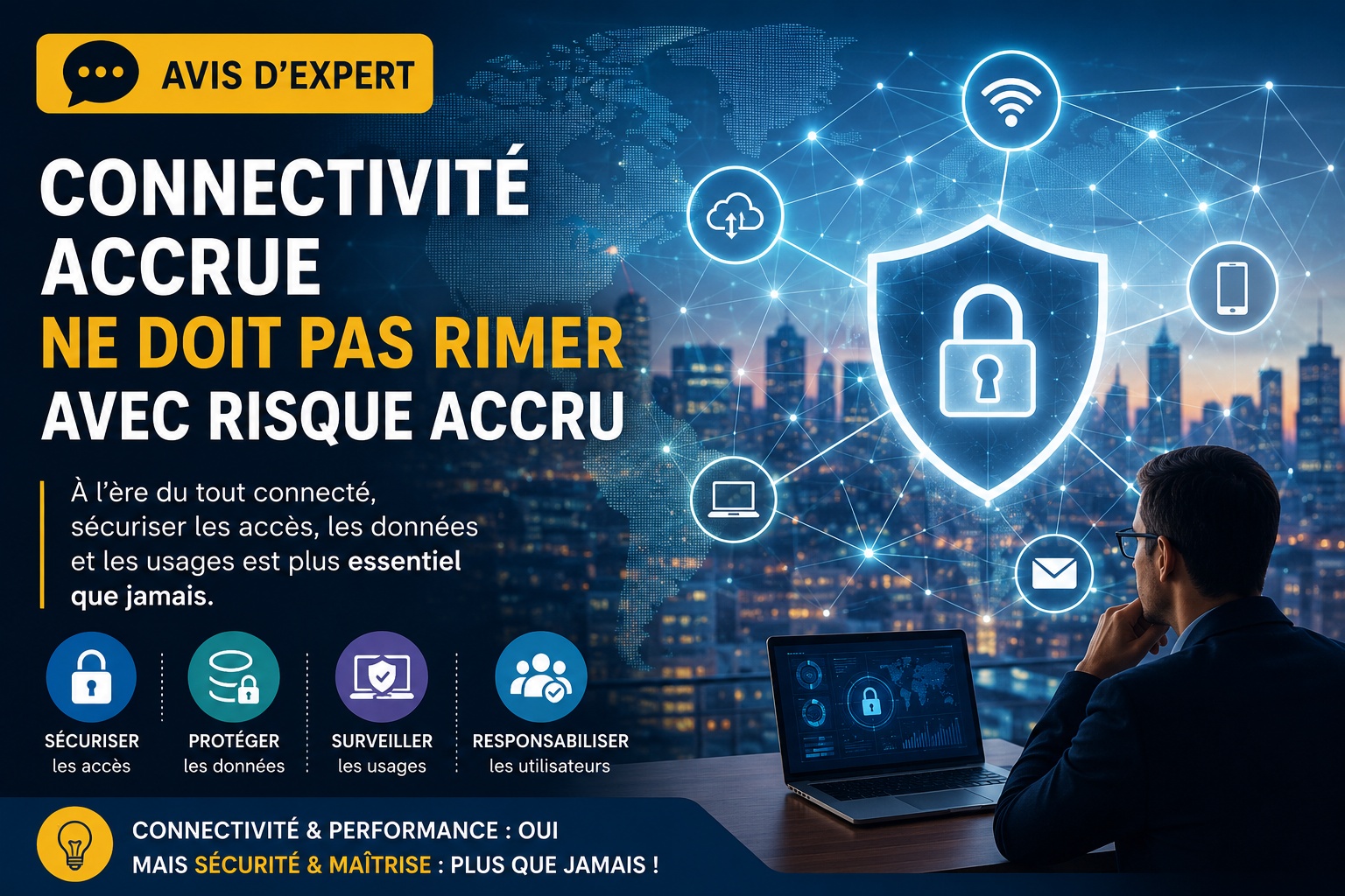 Avis d'expert : Connectivité accrue ne doit pas rimer avec risque accru