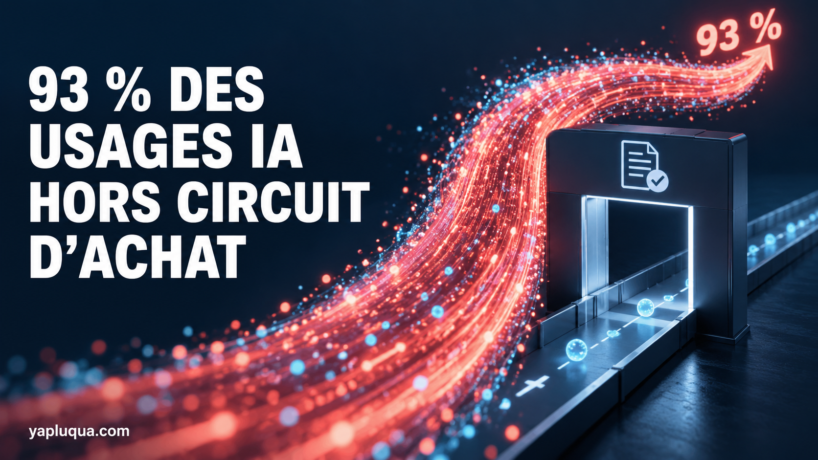 93% des usages IA en entreprise échappent aux circuits d'achat classiques