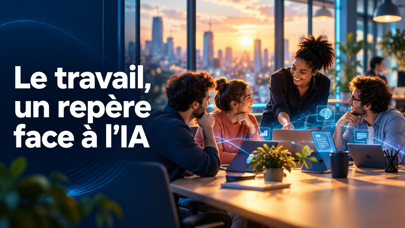 Étude Pluxee-Ipsos - le travail comme refuge, les salariés français étonnamment optimistes face à l'IA