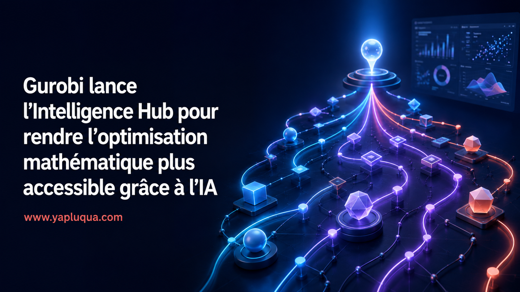 Gurobi lance l’Intelligence Hub pour rendre l’optimisation mathématique plus accessible grâce à l’IA