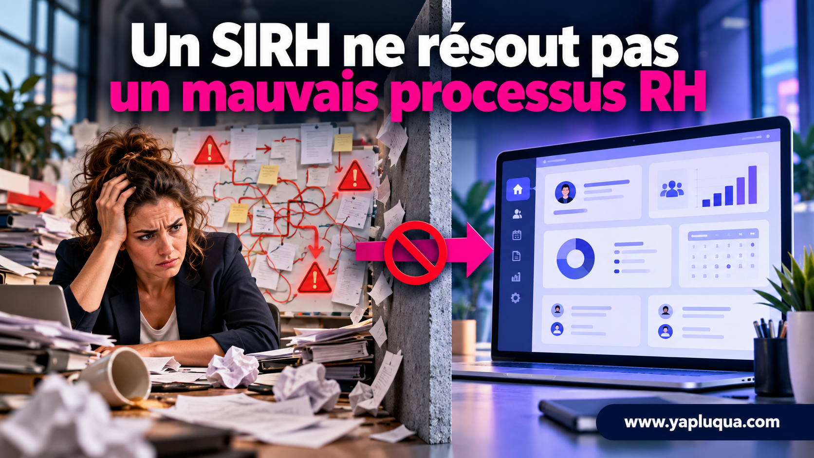 Un SIRH ne résout pas un mauvais processus RH