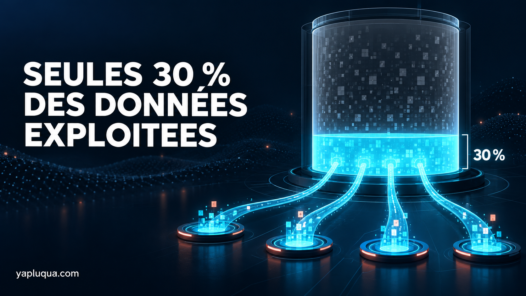 les entreprises n'exploitent que 30% de leurs données, quatre chantiers Data prioritaires pour les PME et ETI